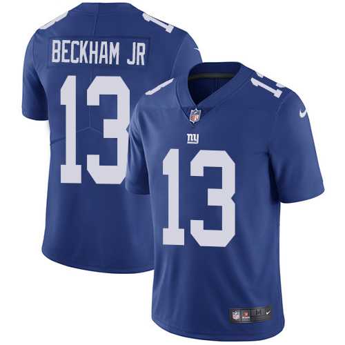 Nike New York Giants #13 Odell Beckham Jr Royal Blue Team Color NFL Vapor Untouchable Limited Jersey,We sell and wholesale Nike New York Giants #13 Odell Beckham Jr Royal Blue Team Color NFL Vapor Untouchable Limited Jersey on line form chian!